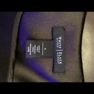 White house/ Black Market Black Dress Sz 4